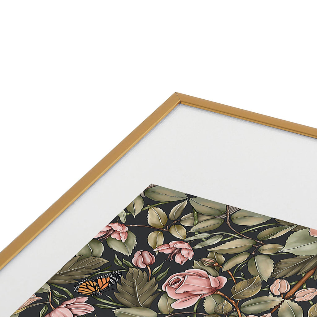 Marta Barragan Camarasa Victorian Garden Beauty Metal Framed Art Print