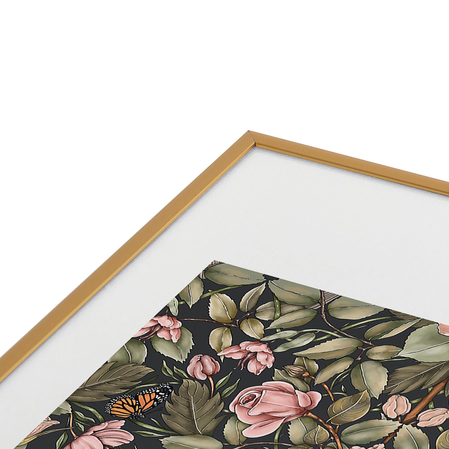 Marta Barragan Camarasa Victorian Garden Beauty Metal Framed Art Print