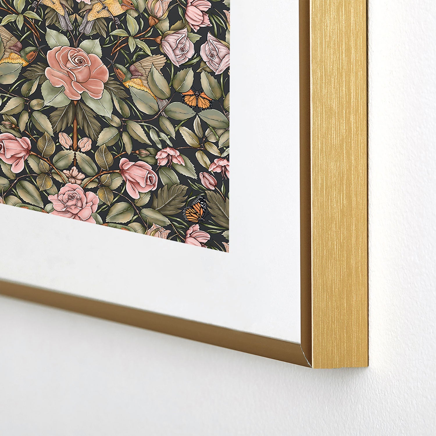 Marta Barragan Camarasa Victorian Garden Beauty Metal Framed Art Print