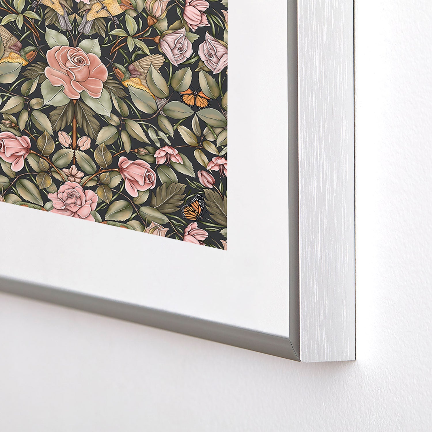 Marta Barragan Camarasa Victorian Garden Beauty Metal Framed Art Print