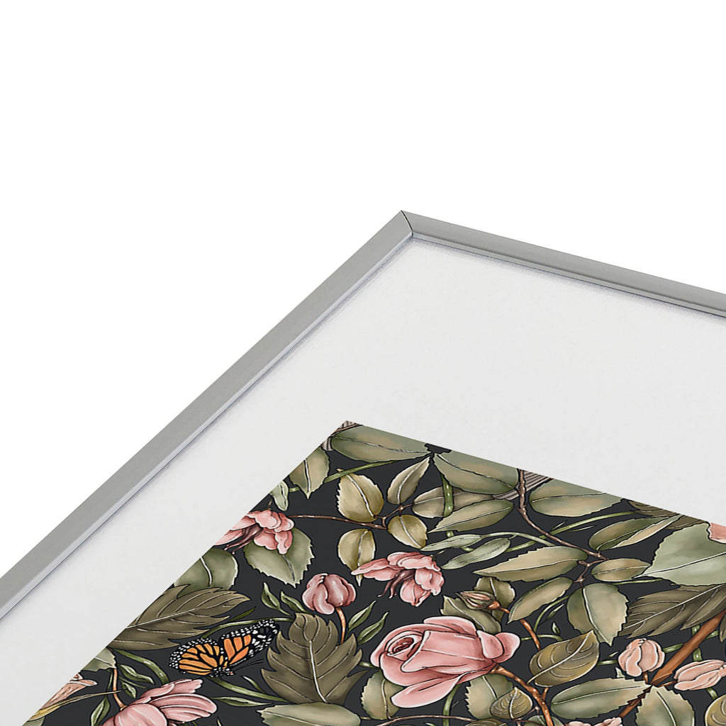 Marta Barragan Camarasa Victorian Garden Beauty Metal Framed Art Print