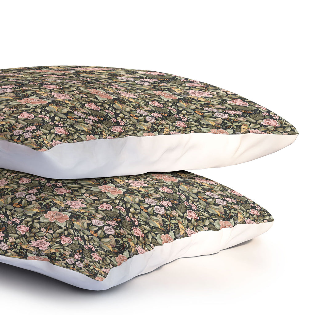 Marta Barragan Camarasa Victorian Garden Beauty Pillow Shams