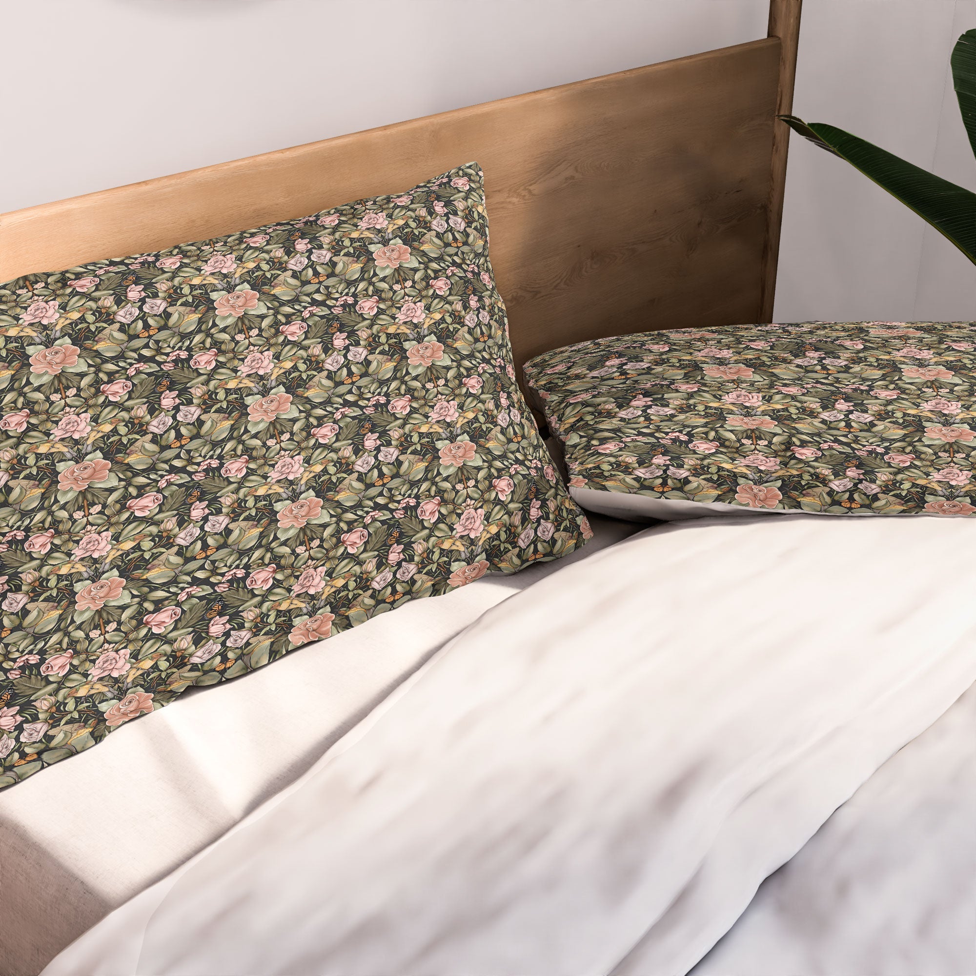 Marta Barragan Camarasa Victorian Garden Beauty Pillow Shams