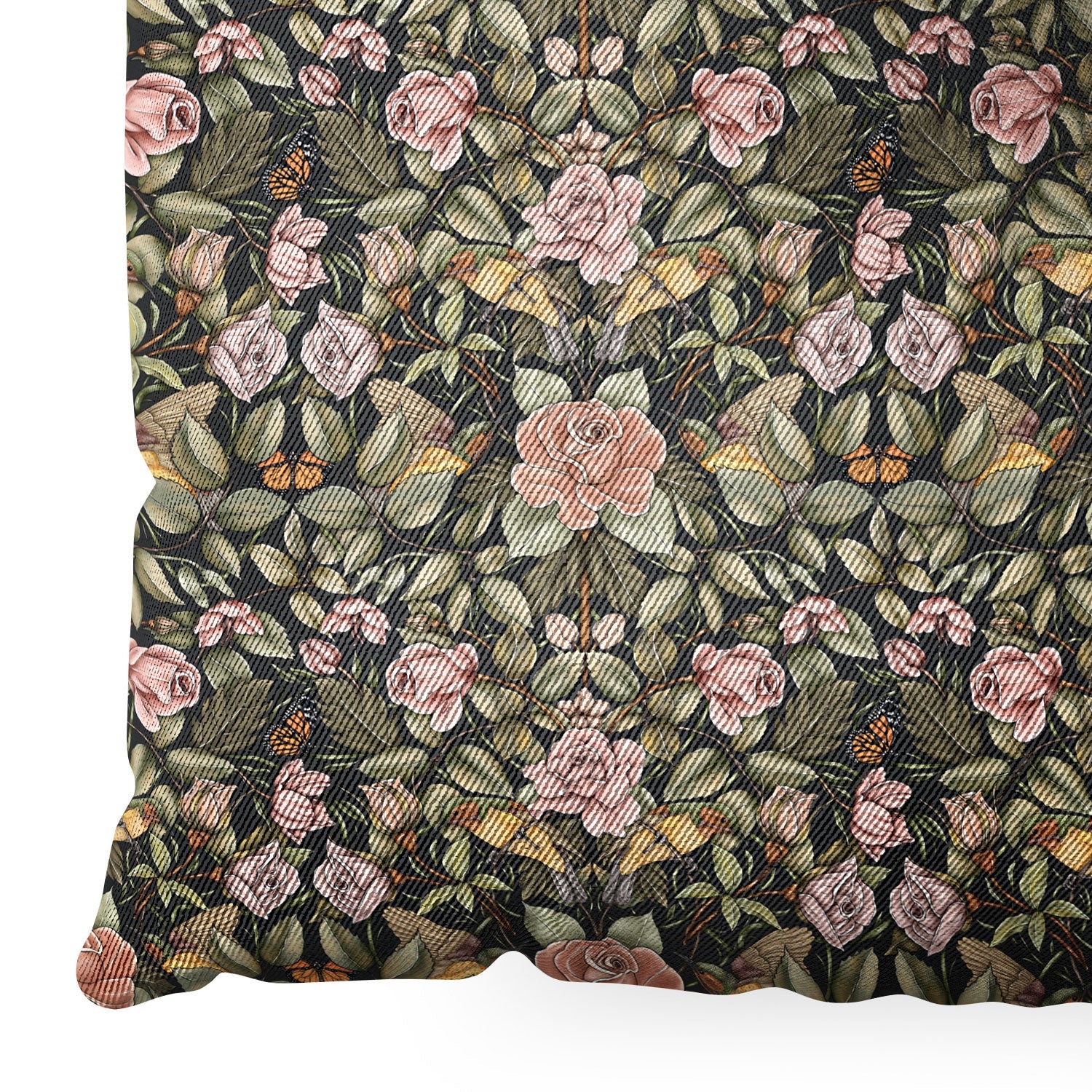 Marta Barragan Camarasa Victorian Garden Beauty Floor Pillow Square