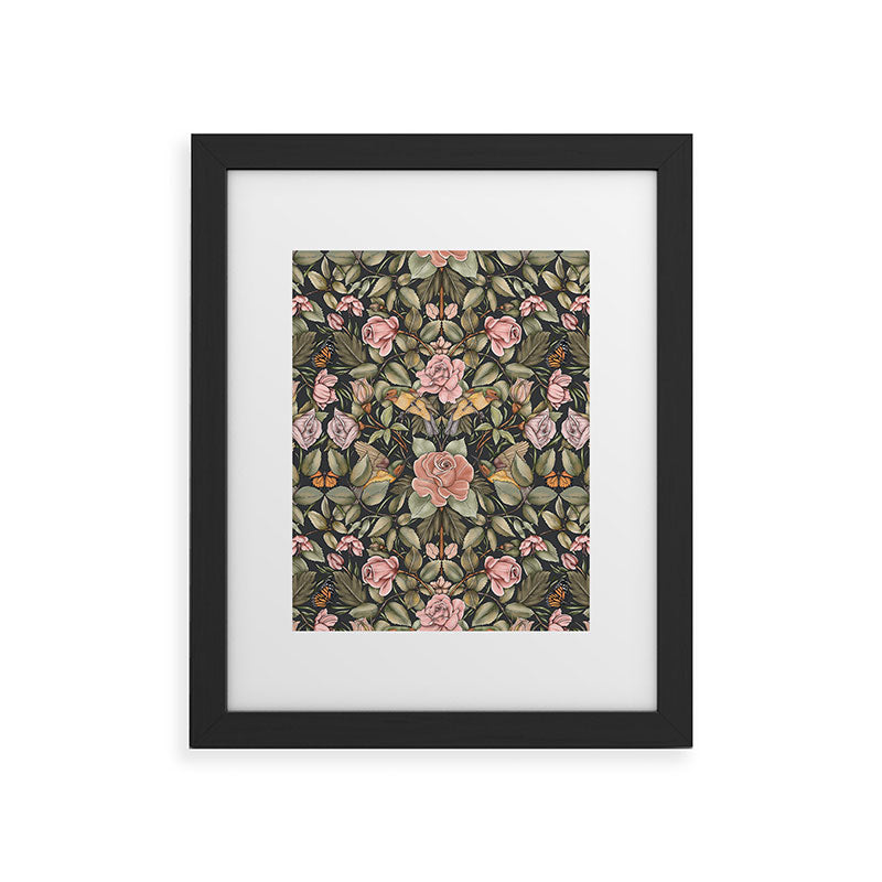 Marta Barragan Camarasa Victorian Garden Beauty Framed Art Print