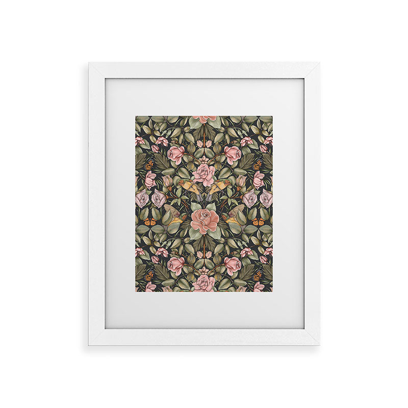 Marta Barragan Camarasa Victorian Garden Beauty Framed Art Print