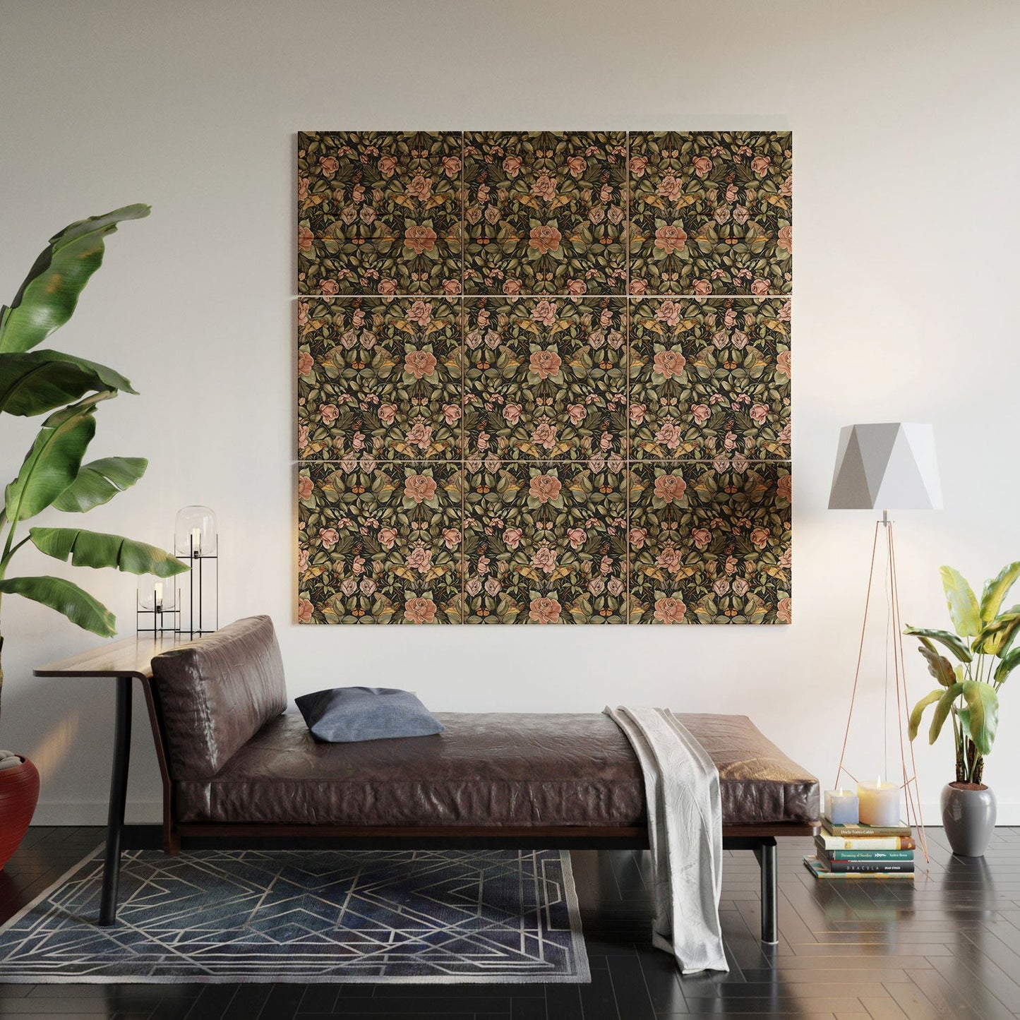 Marta Barragan Camarasa Victorian Garden Beauty Wood Wall Mural