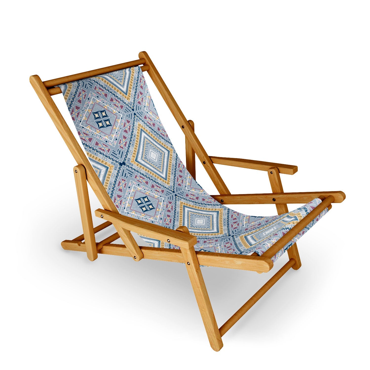 Marta Barragan Camarasa Vintage tribal boho Sling Chair