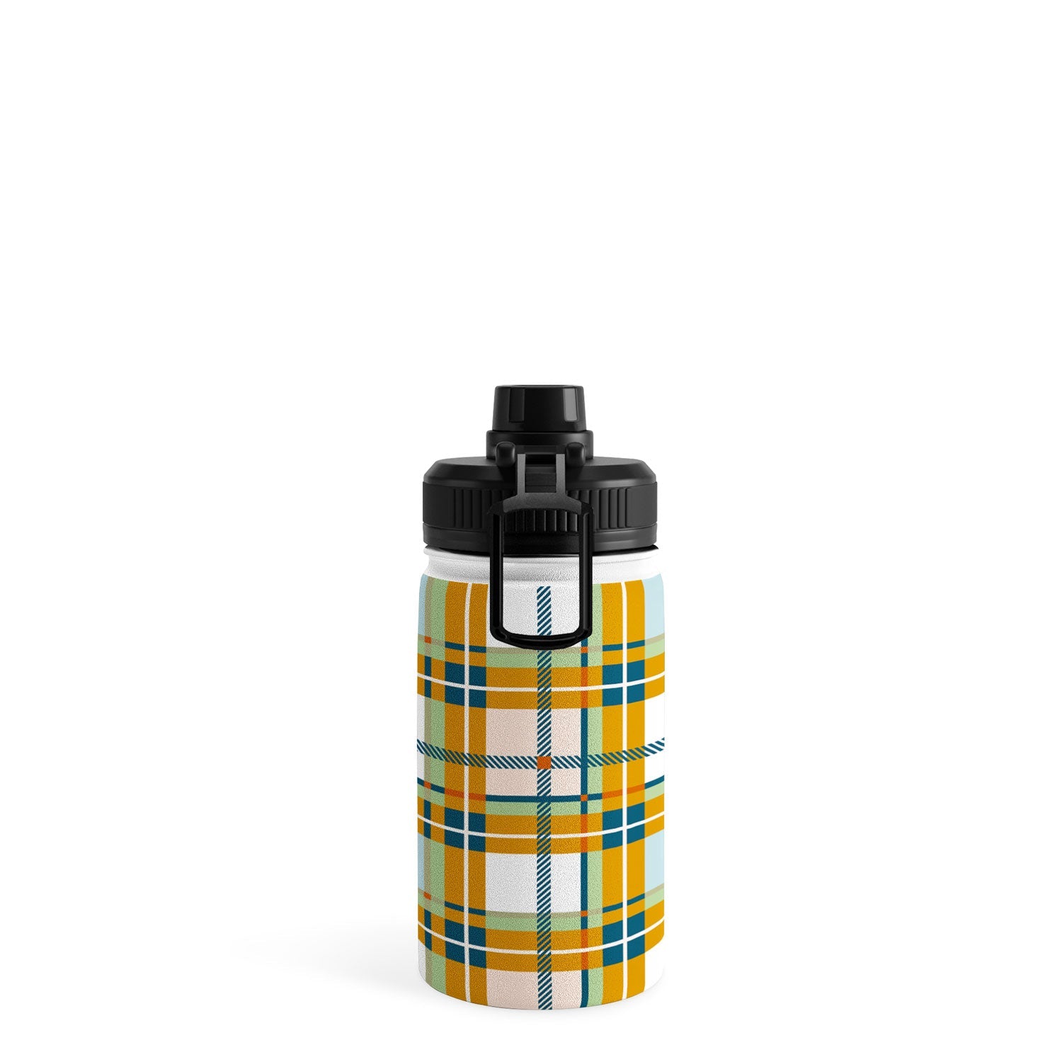 Marta Barragan Camarasa Warm Plaid Fusion Water Bottle