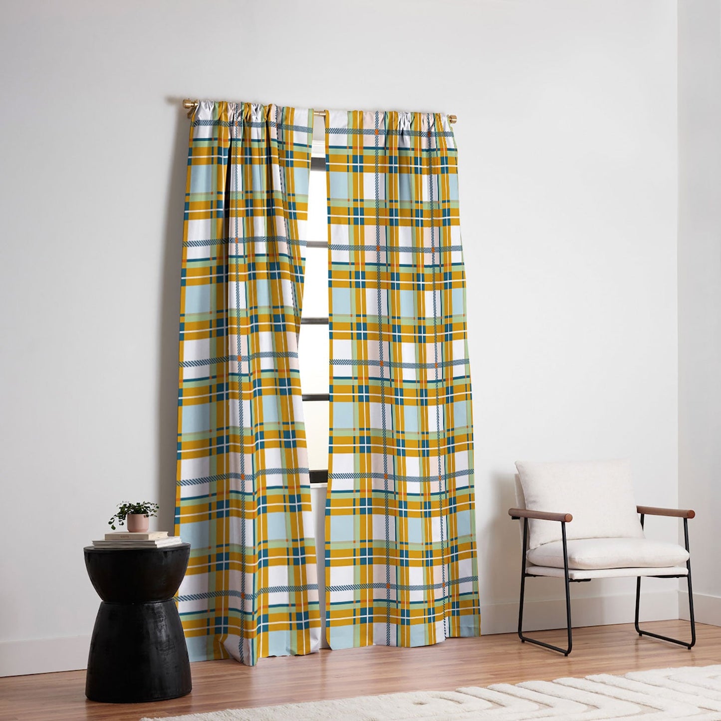 Marta Barragan Camarasa Warm Plaid Fusion Blackout Non Repeat