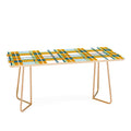 Marta Barragan Camarasa Warm Plaid Fusion Coffee Table