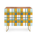 Marta Barragan Camarasa Warm Plaid Fusion Credenza