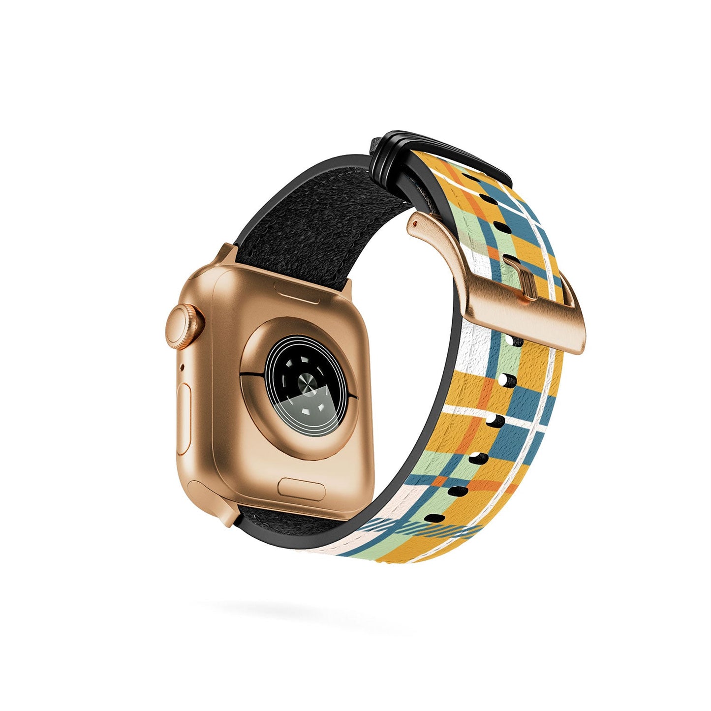 Marta Barragan Camarasa Warm Plaid Fusion Apple Watch Band