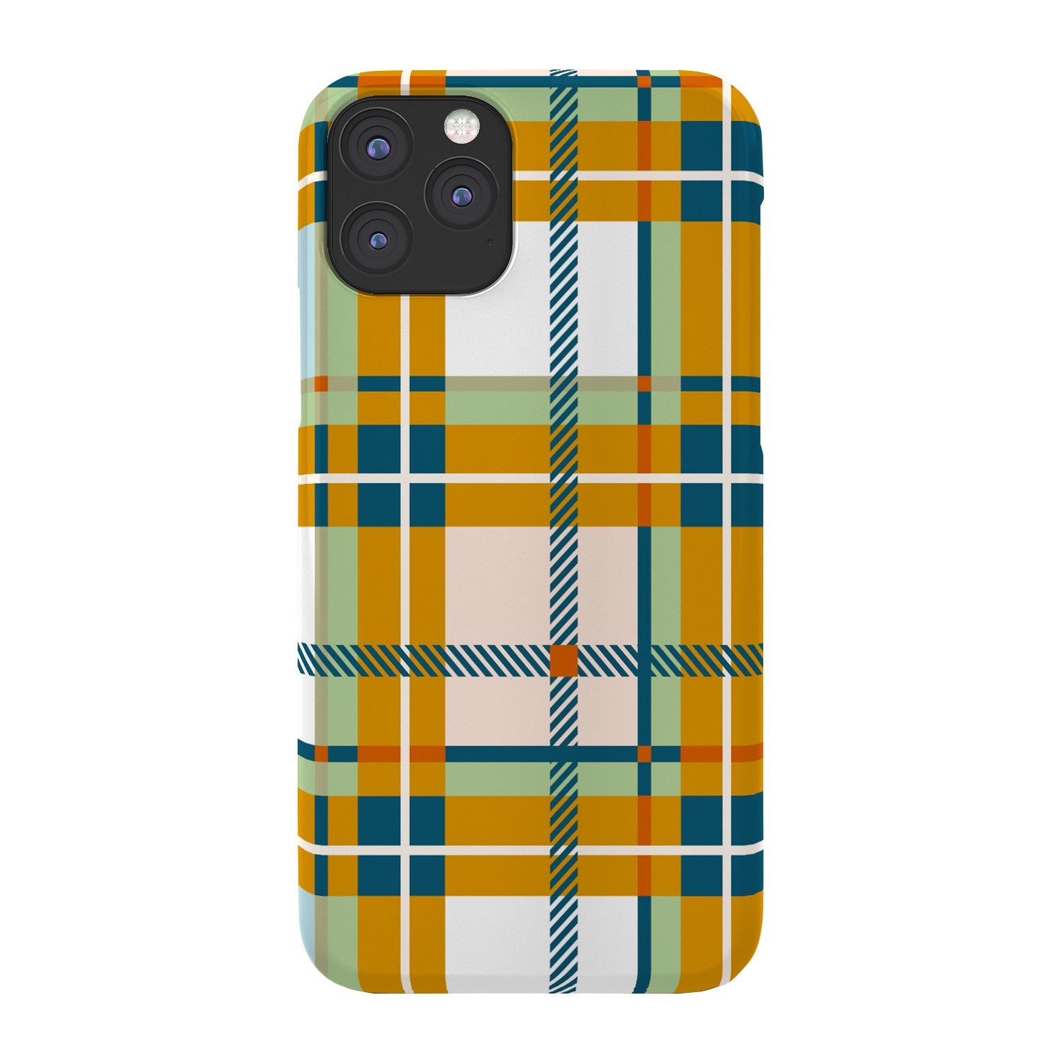Marta Barragan Camarasa Warm Plaid Fusion Phone Case