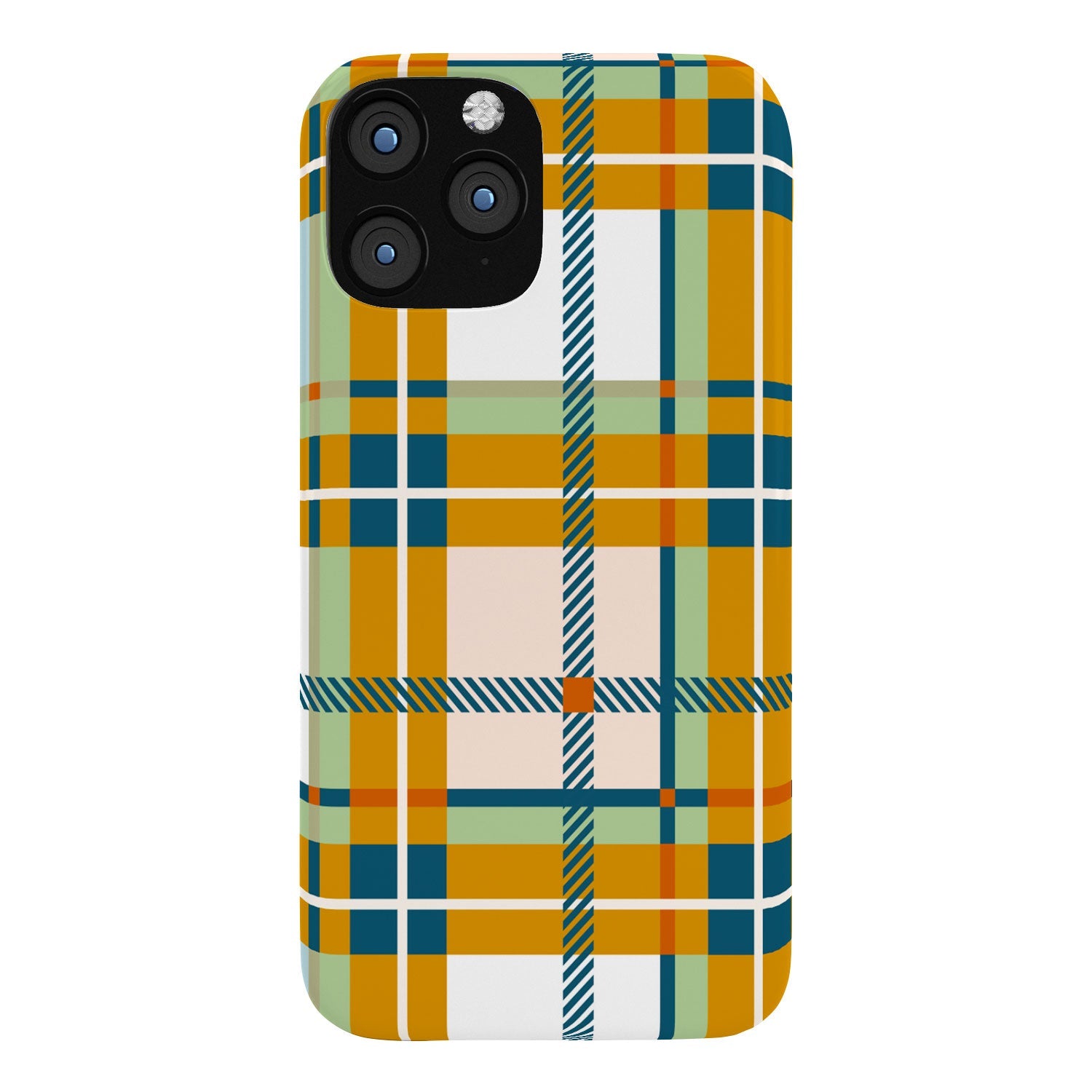 Marta Barragan Camarasa Warm Plaid Fusion Phone Case