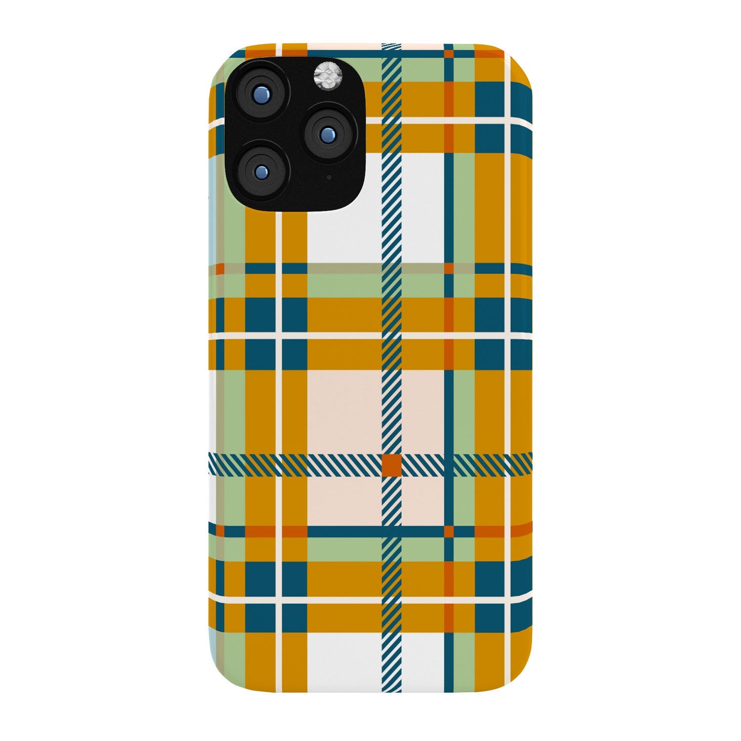 Marta Barragan Camarasa Warm Plaid Fusion Phone Case