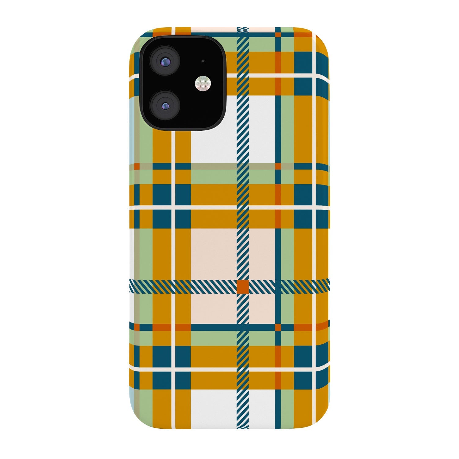 Marta Barragan Camarasa Warm Plaid Fusion Phone Case