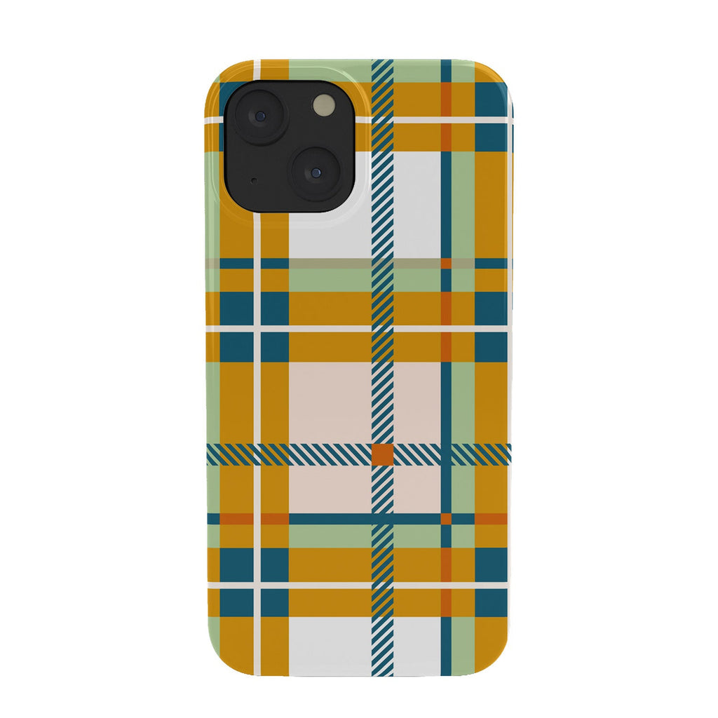 Marta Barragan Camarasa Warm Plaid Fusion Phone Case