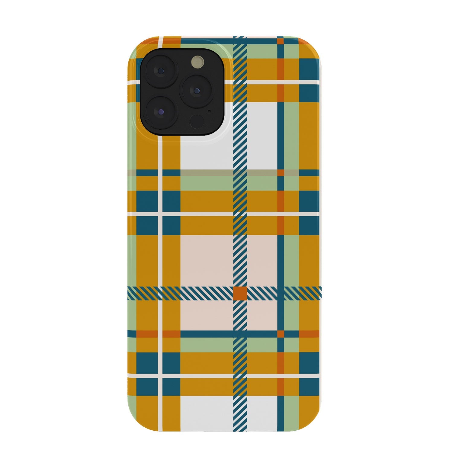 Marta Barragan Camarasa Warm Plaid Fusion Phone Case