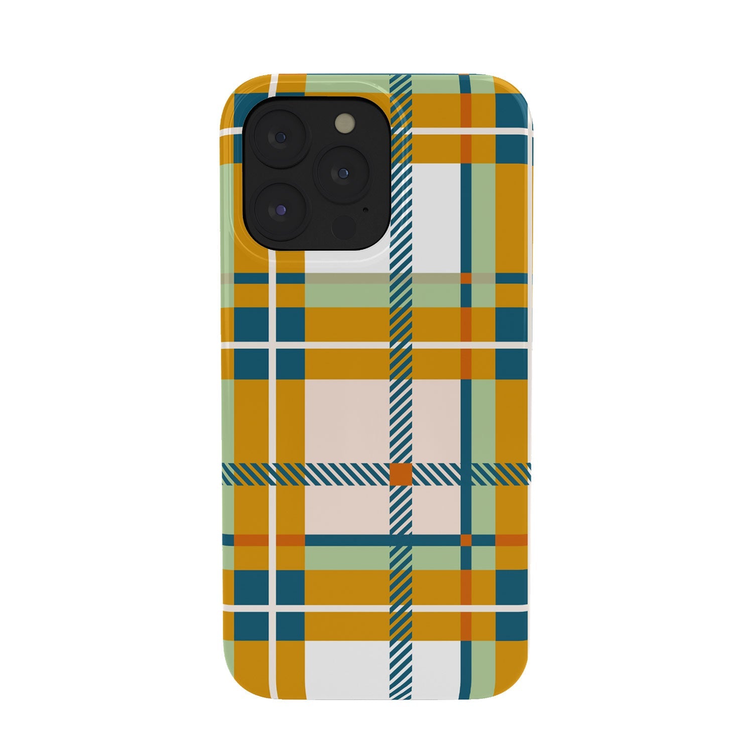 Marta Barragan Camarasa Warm Plaid Fusion Phone Case