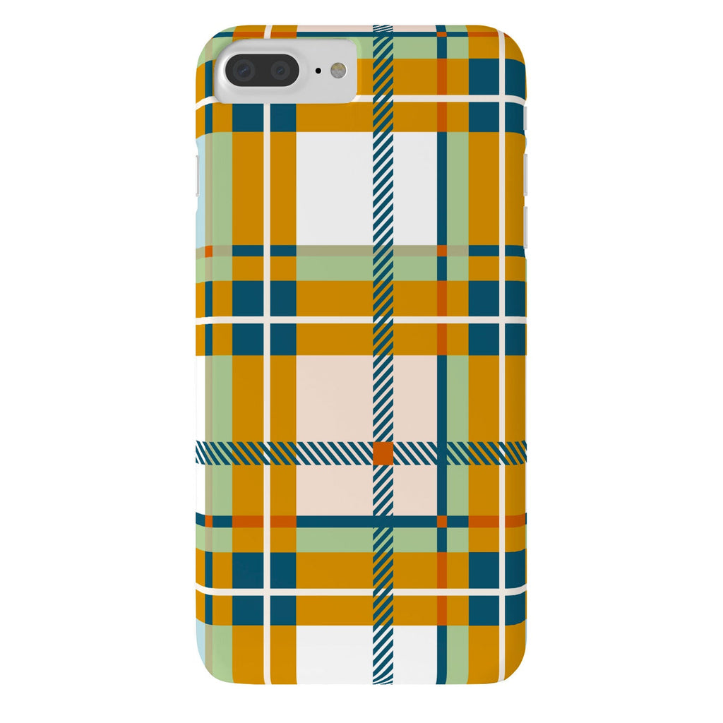 Marta Barragan Camarasa Warm Plaid Fusion Phone Case