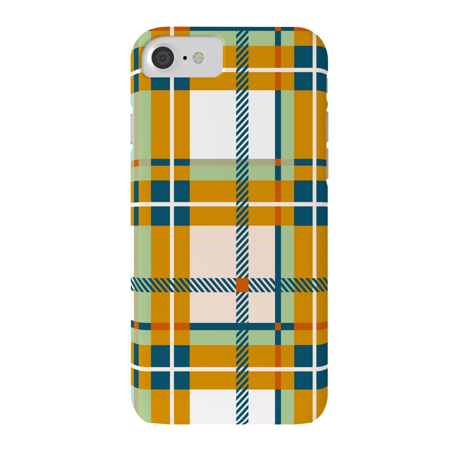 Marta Barragan Camarasa Warm Plaid Fusion Phone Case