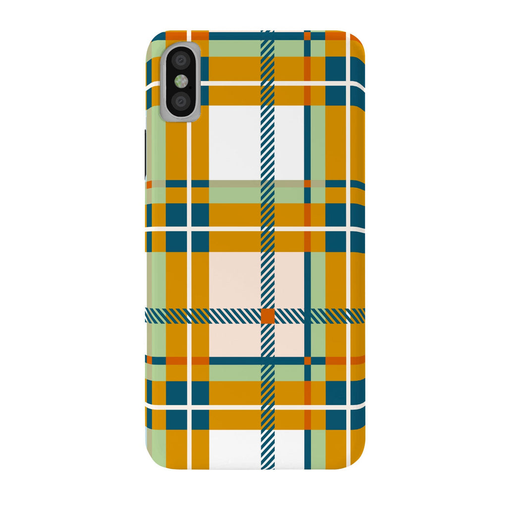 Marta Barragan Camarasa Warm Plaid Fusion Phone Case