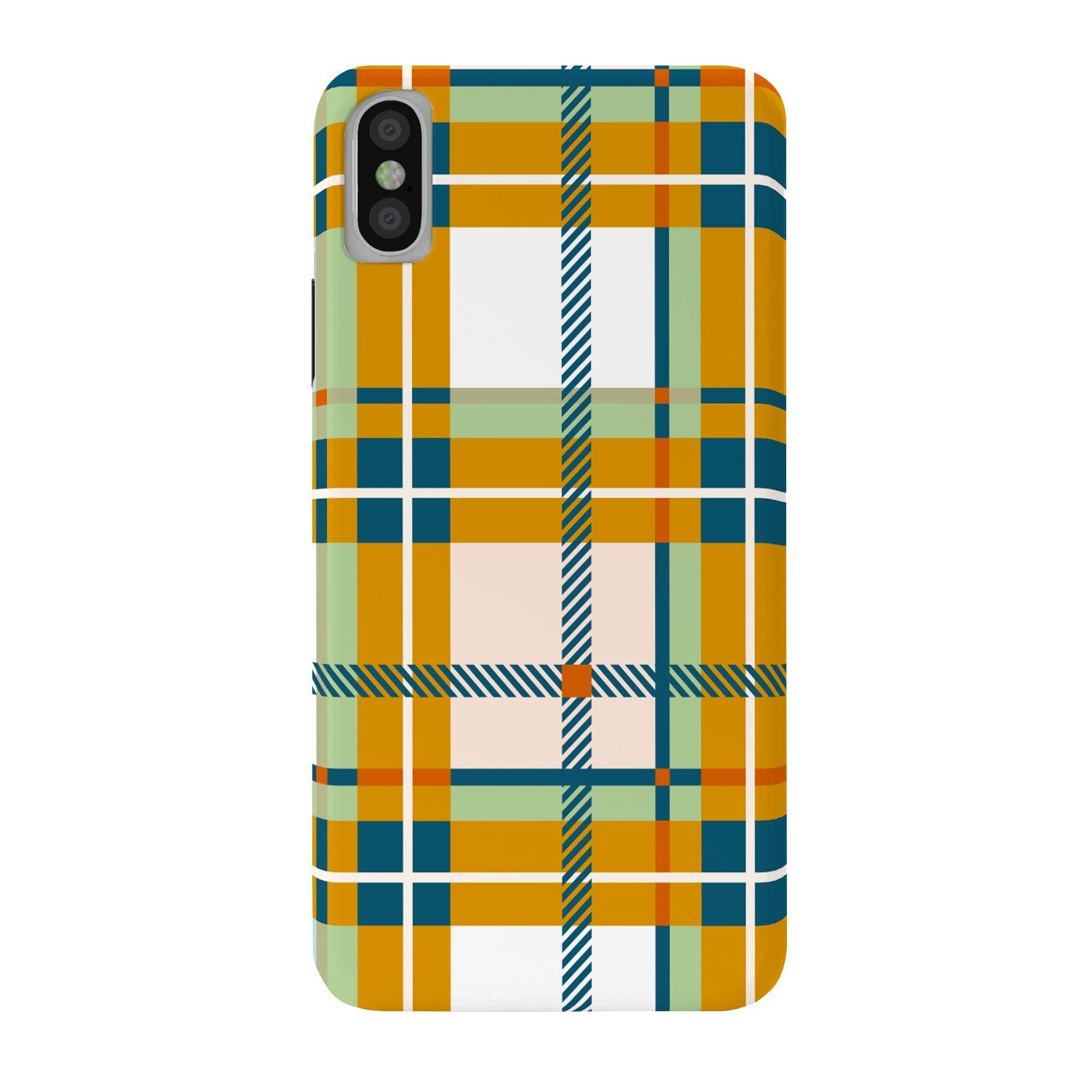 Marta Barragan Camarasa Warm Plaid Fusion Phone Case