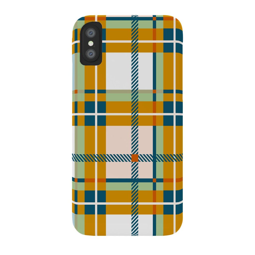 Marta Barragan Camarasa Warm Plaid Fusion Phone Case