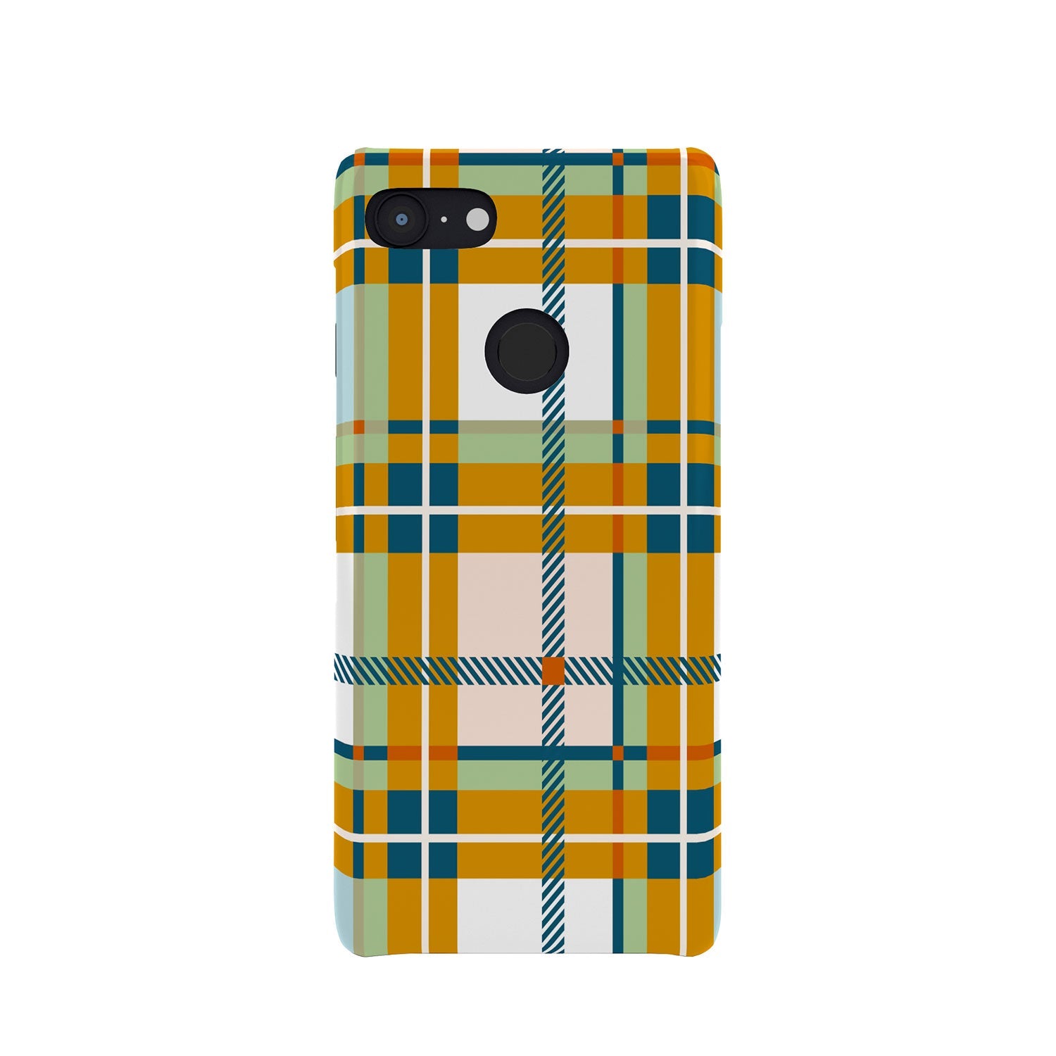 Marta Barragan Camarasa Warm Plaid Fusion Phone Case