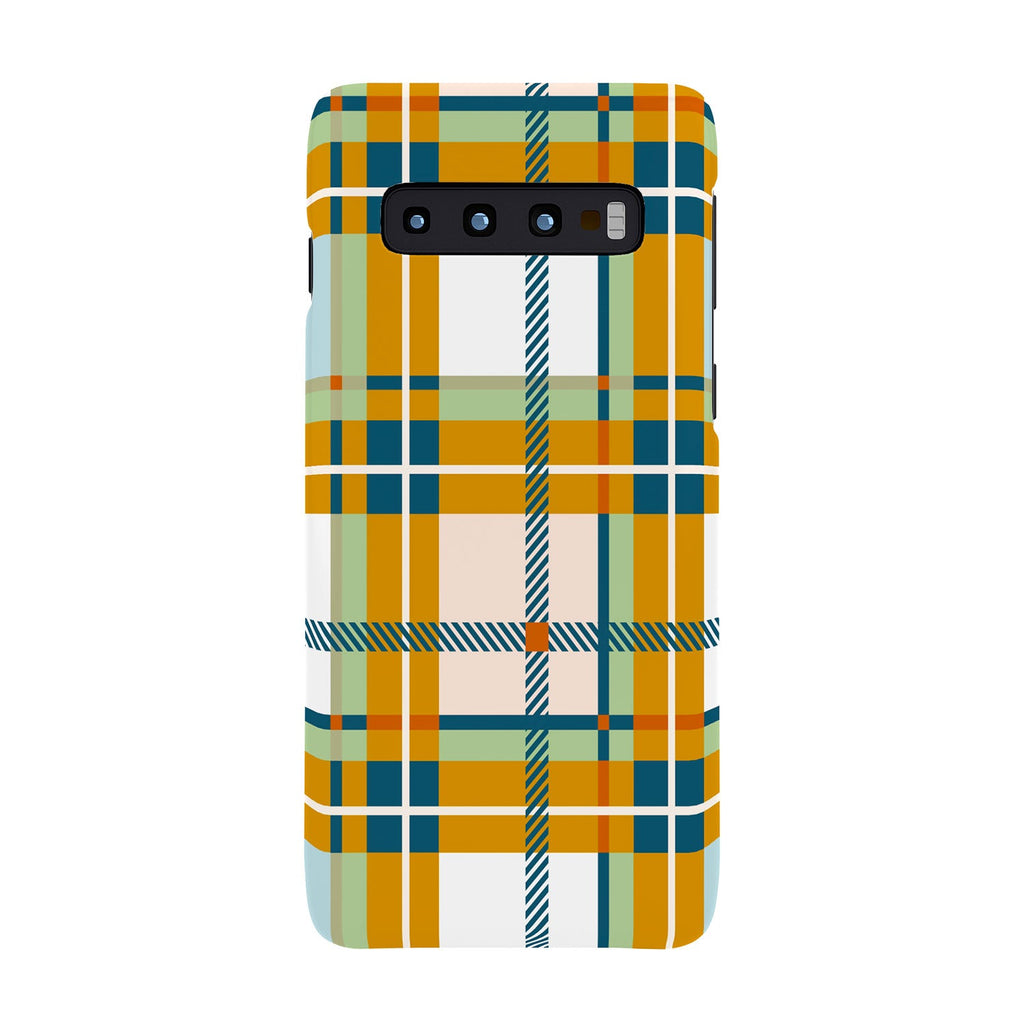 Marta Barragan Camarasa Warm Plaid Fusion Phone Case