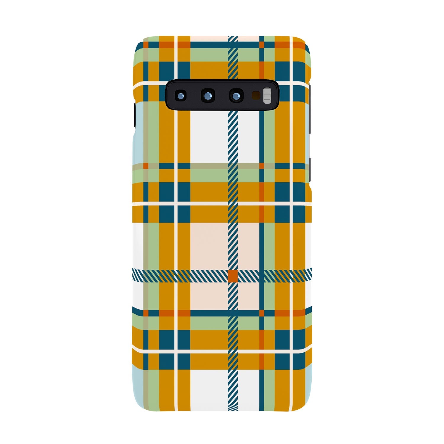 Marta Barragan Camarasa Warm Plaid Fusion Phone Case