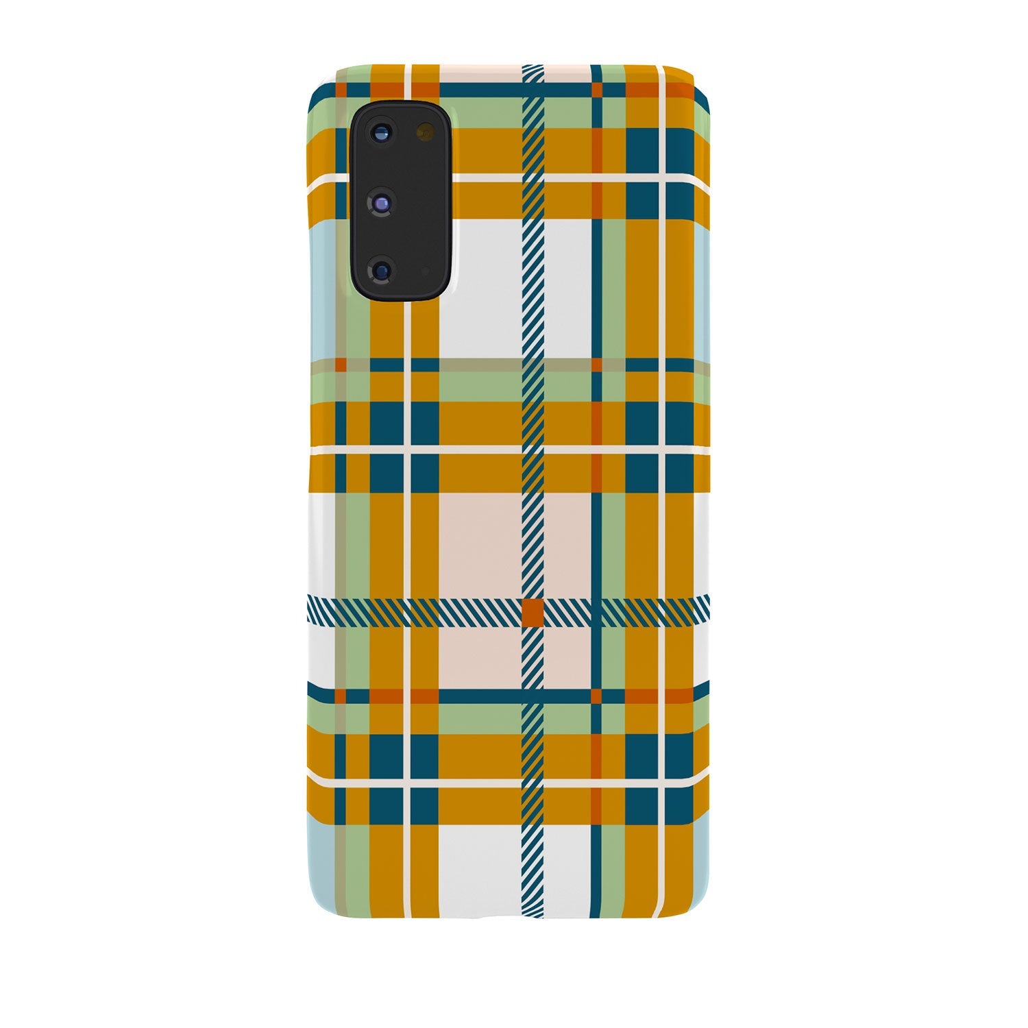 Marta Barragan Camarasa Warm Plaid Fusion Phone Case