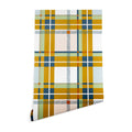 Marta Barragan Camarasa Warm Plaid Fusion Wallpaper