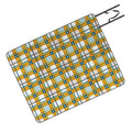 Marta Barragan Camarasa Warm Plaid Fusion Picnic Blanket