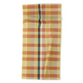 Marta Barragan Camarasa Retro Picnic Plaid Warm Tones Beach Towel