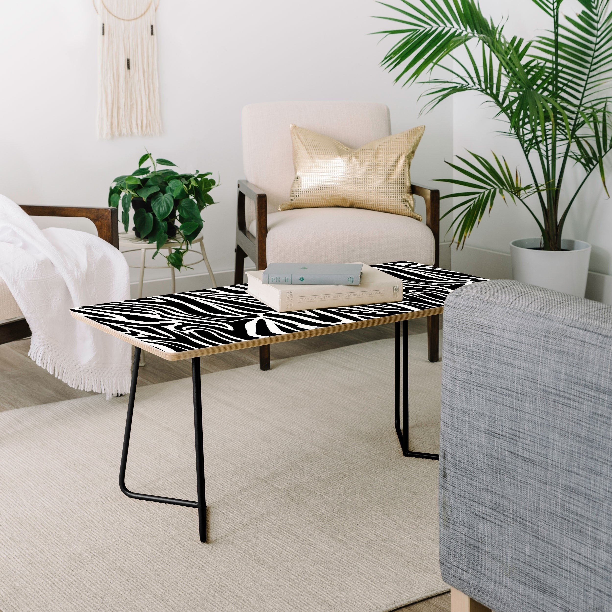 Jennifer Labre Wild Zebra Coffee Table