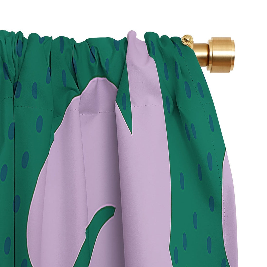 Camilla Foss Pebbles and Rabbit Blackout Window Curtain