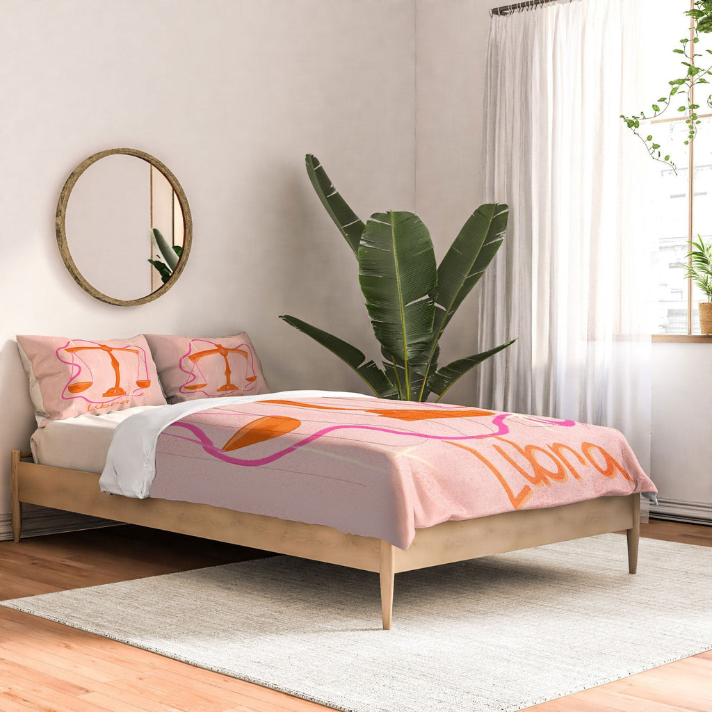 Little Om Zodiac Signs Libra Comforter