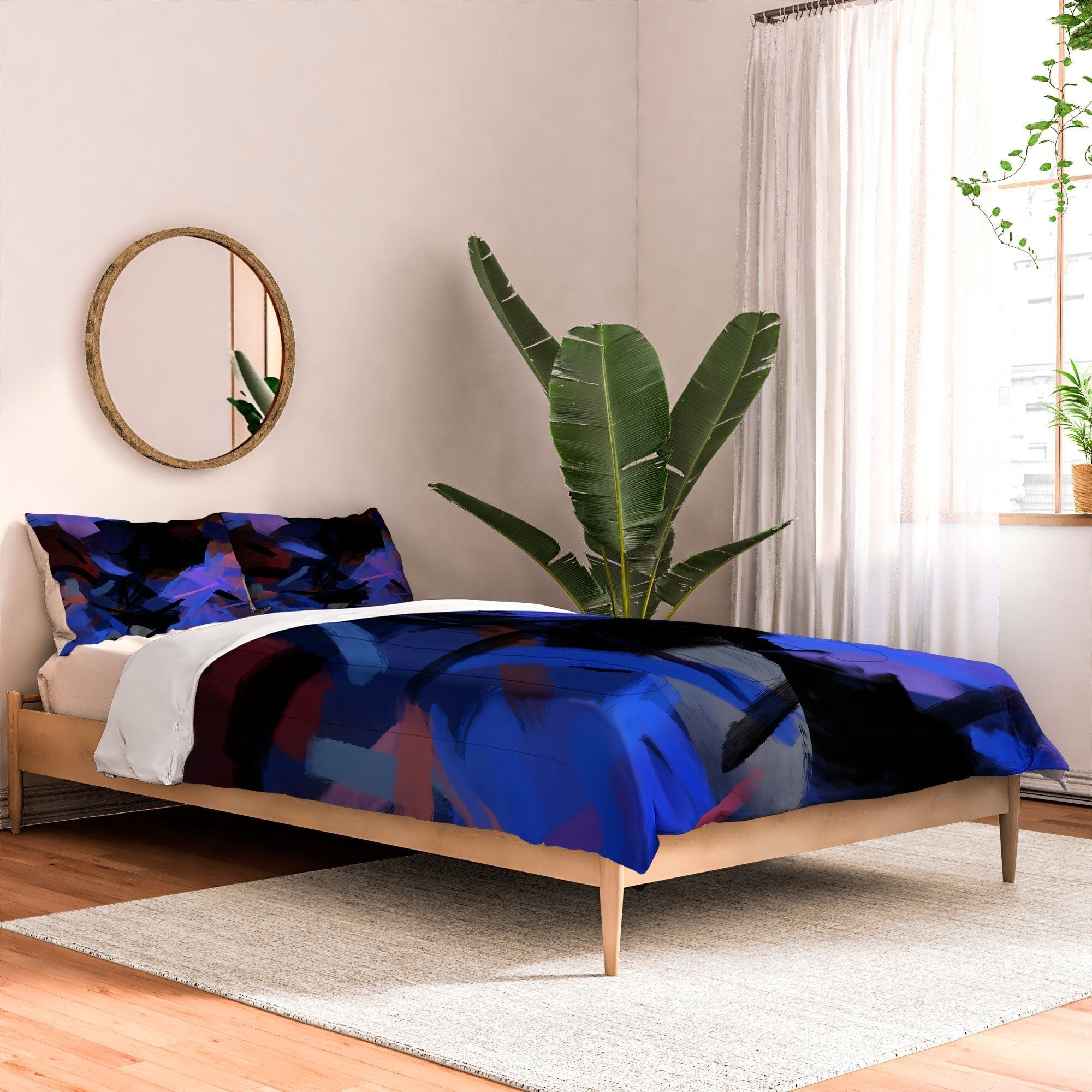 83 Oranges Midnight Sparks Comforter