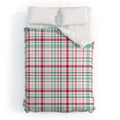 Lisa Argyropoulos Merry Vintage Plaid Duvet Cover