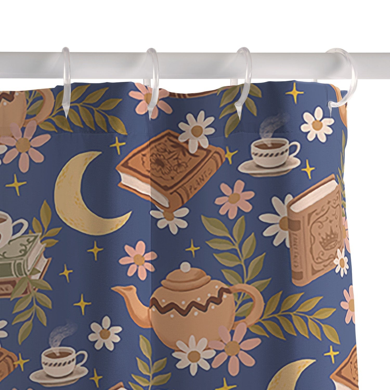 Avenie Moonlit Reading Nook II Shower Curtain