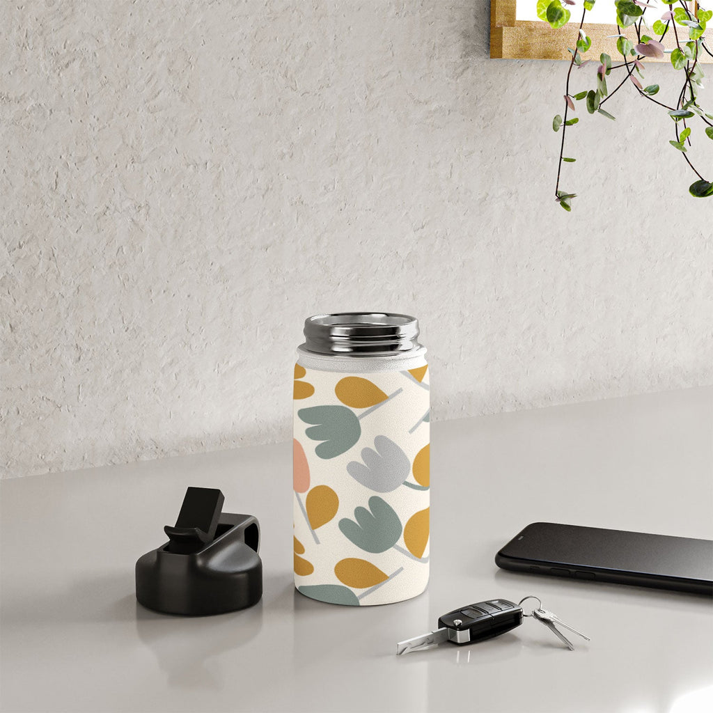 Menina Lisboa Pastel Spring Tulips Water Bottle