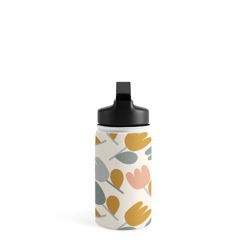 Menina Lisboa Pastel Spring Tulips Water Bottle