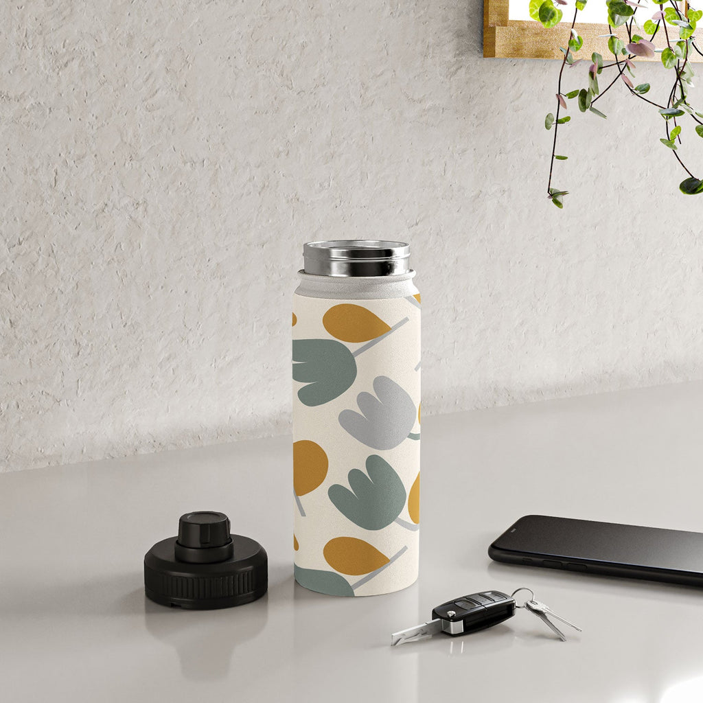 Menina Lisboa Pastel Spring Tulips Water Bottle