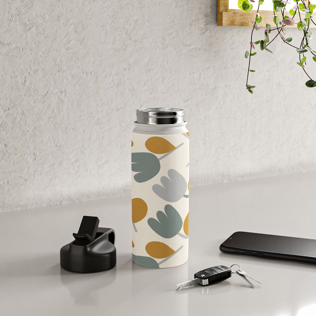 Menina Lisboa Pastel Spring Tulips Water Bottle