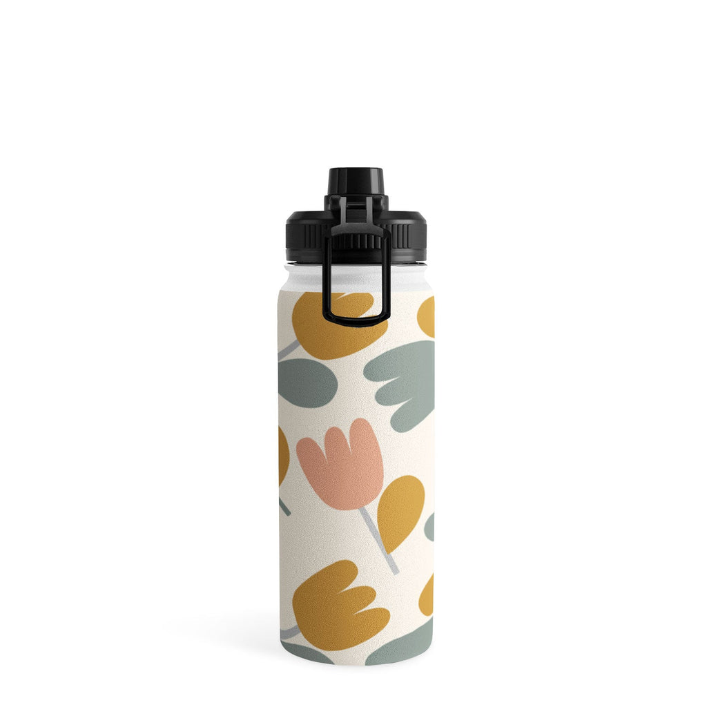 Menina Lisboa Pastel Spring Tulips Water Bottle