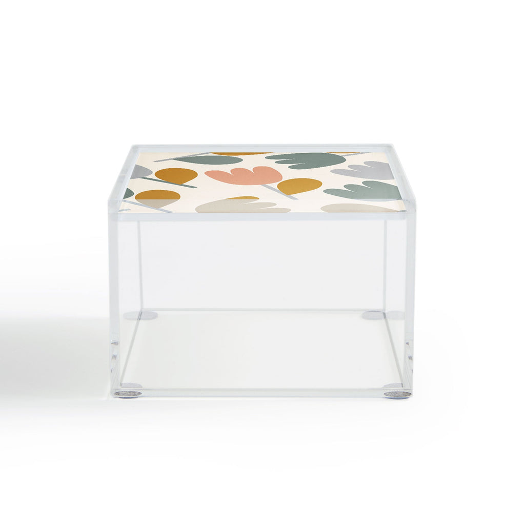 Menina Lisboa Pastel Spring Tulips Acrylic Box