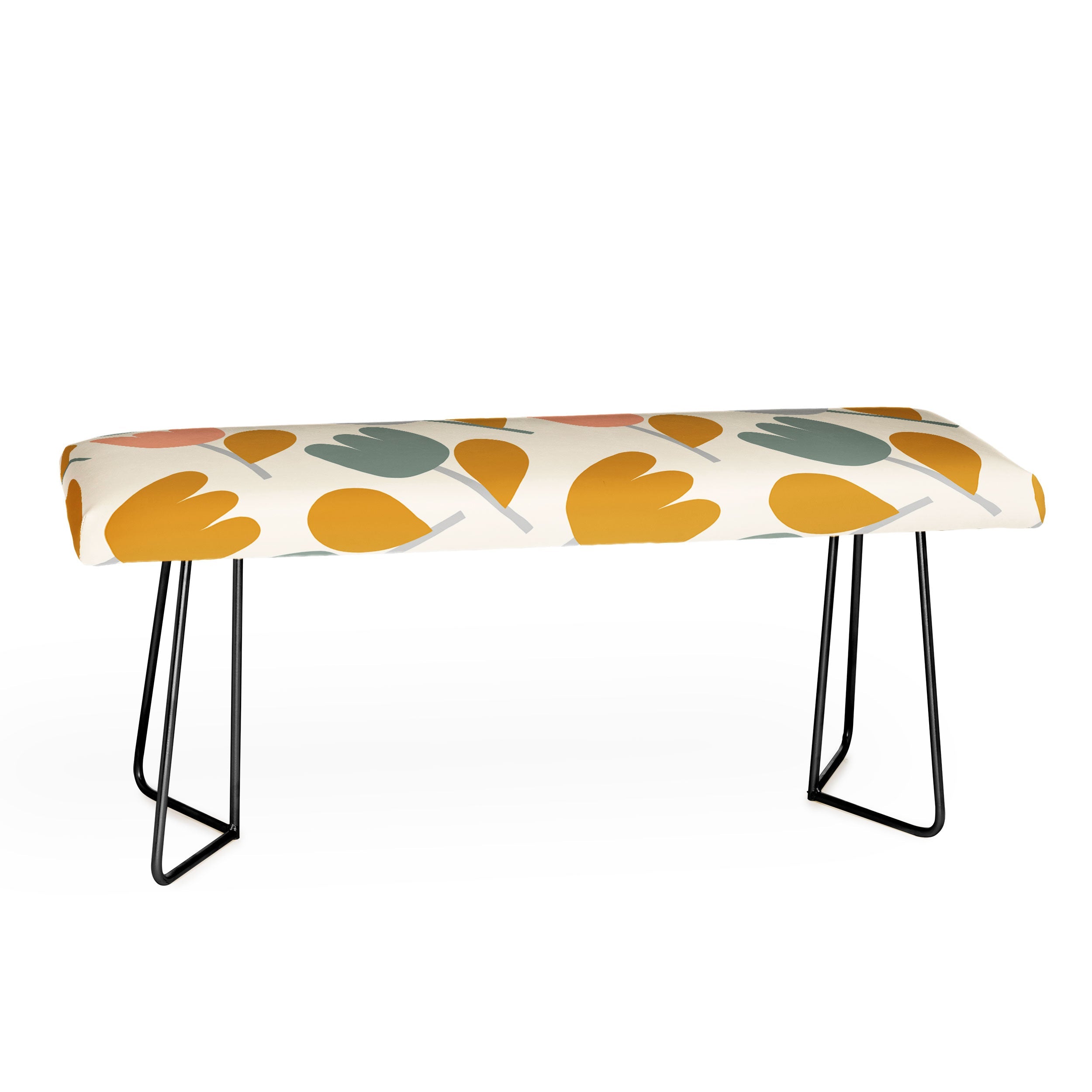 Menina Lisboa Pastel Spring Tulips Bench