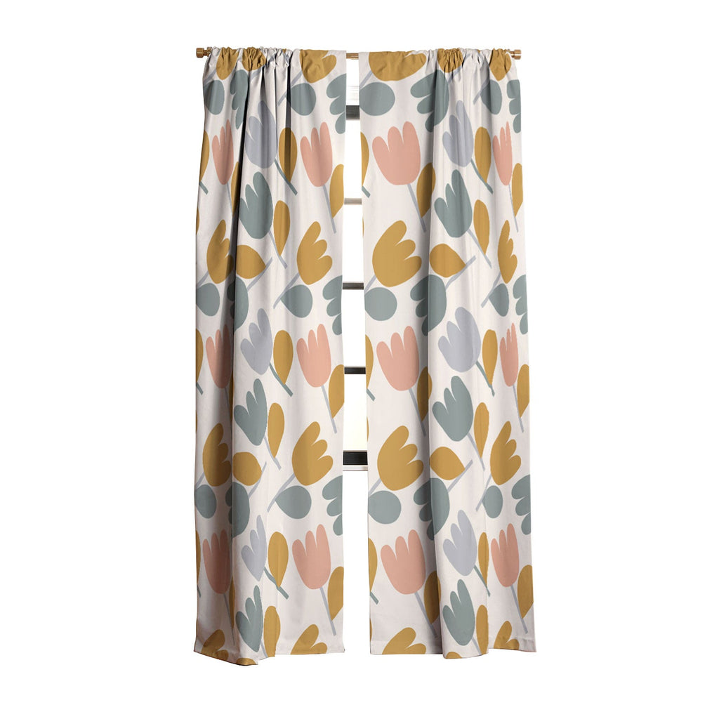 Menina Lisboa Pastel Spring Tulips Blackout Non Repeat